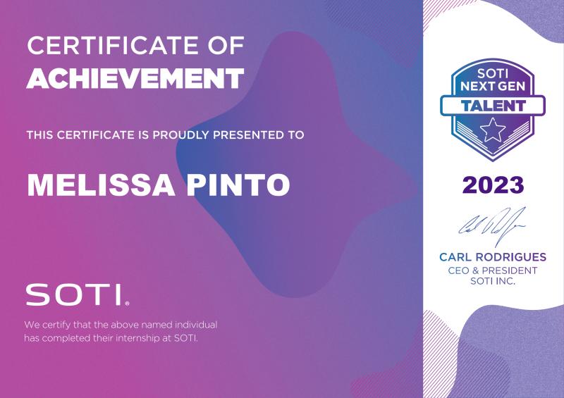 SOTI Certificate